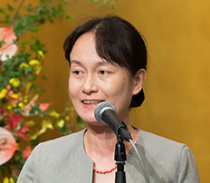 受領者代表挨拶